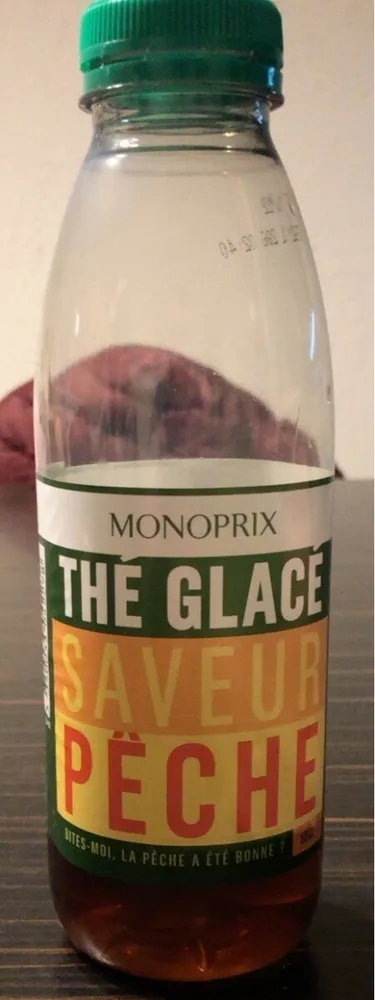 Thé glacé Saveur Pêche