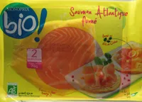 Saumon Atlantique fumé Bio