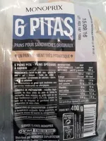 6 pitas