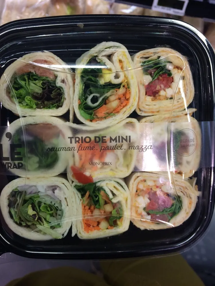 Trio de mini saumon poulet mozza
