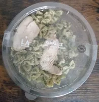 Farfalle poulet, sauce basilic