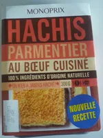 Hachis parmentier au bœuf cuisiné
