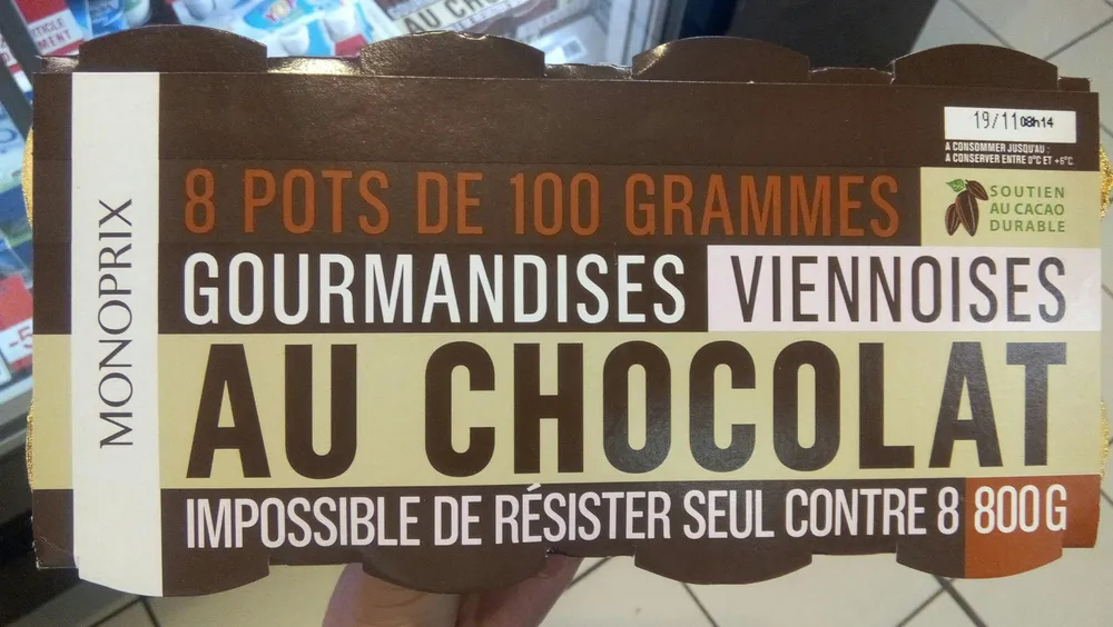 Gourmandises viennoises au chocolat