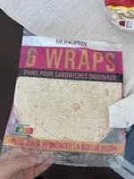 6 Wraps