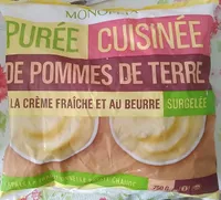 Purée cuisinée de pommes de terre