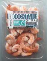Queues de crevettes cocktail