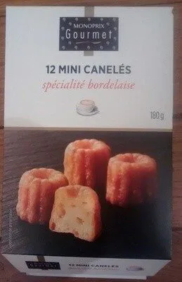 12 mini canelés