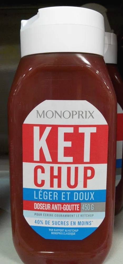 Ketchup Léger et Doux
