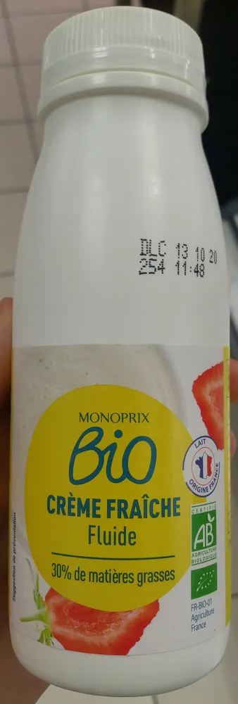 Crème fraîche fluide