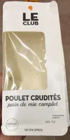 Poulet Crudités