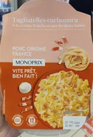 Tagliatelles Carbonara à la Crème Fraîche