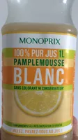 100 % Pur Jus, Pamplemousse Blanc