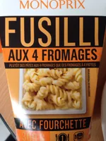 Fusilli aux 4 fromages