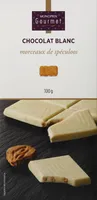 Chocolat blanc morceaux de speculoos