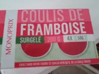 Coulis de Framboise