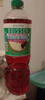 Boisson pomme cassis framboise