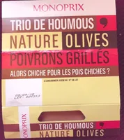 Trio de houmous