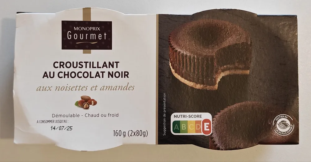 Croustillant au Chocolat Noir