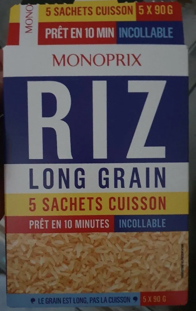 Riz long grain