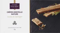 Crêpes dentelle nature, recette de Quimper.