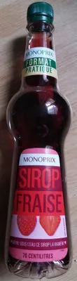 Sirop de fraise