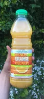Pur jus d'orange avec pulpe