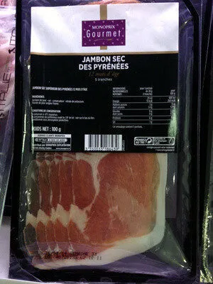 Jambon sec des Pyrénées