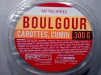 Boulgour carottes, cumin