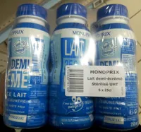Lait demi-écrémé