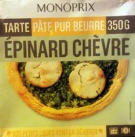 Tarte Épinard Chèvre
