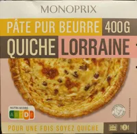 Quiche Lorraine Pâte Pur Beurre