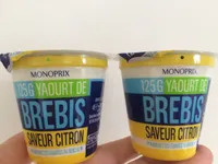 Yaourt de brebis saveur citron
