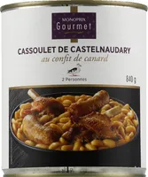 Cassoulet au confit de canard de castelnaudary