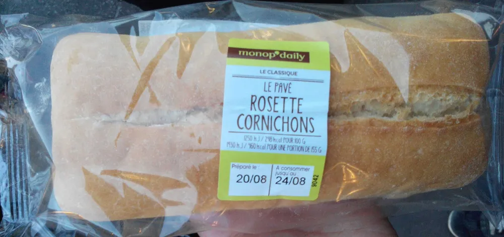 Le Pavé Rosette Cornichons