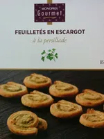 Feuilletés en escargot à la persillade