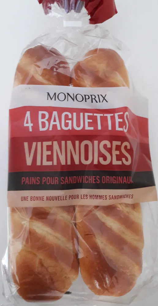 Baguettes viennoises