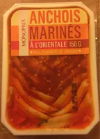 Anchois marinés à l’orientale