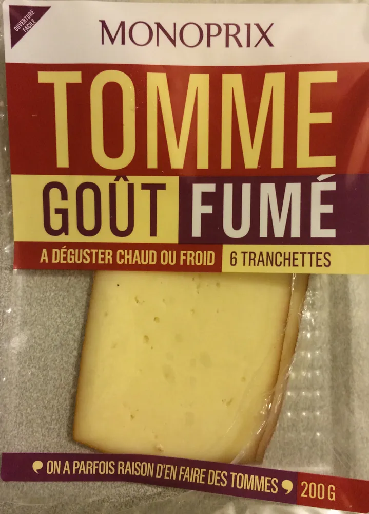 Tomme goût fumé
