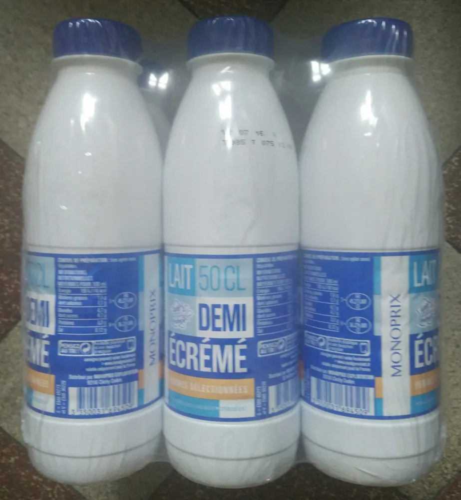 Lait demi-écrémé