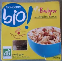 Boulgour aux fruits secs