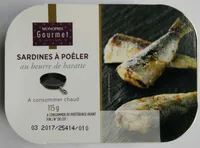 Sardines à poêler au beurre de baratte