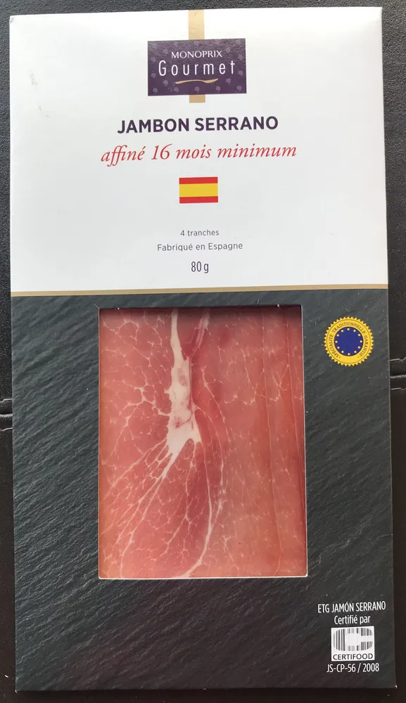 Jambon serrano