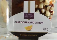 Cake gourmand citron
