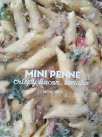 Mini Penne Crispy Bacon