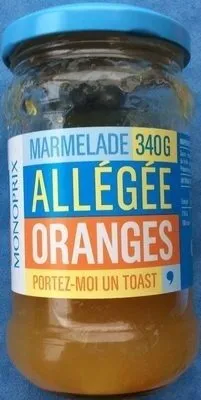 Marmelade allégée orange
