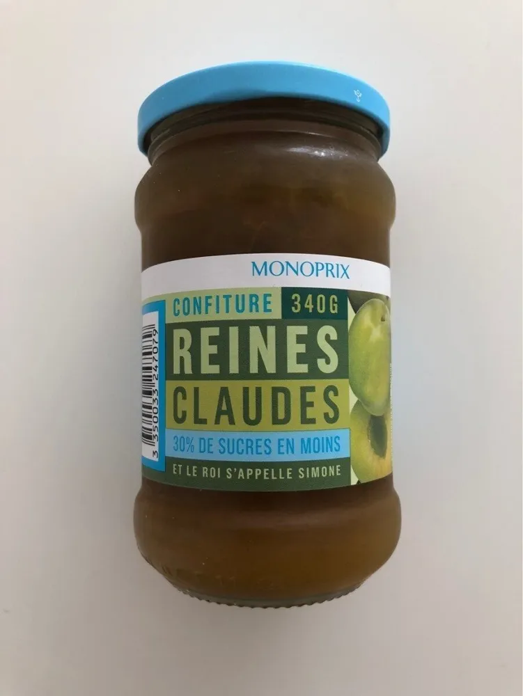 Confiture allégée Reines Claudes