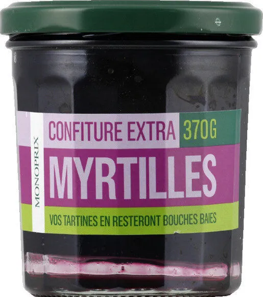 Confiture extra myrtilles