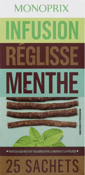 infusion réglisse menthe