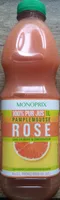 100 % Pur Jus Pamplemousse Rose