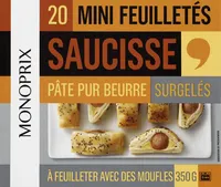 Mini feuilletés saucisse